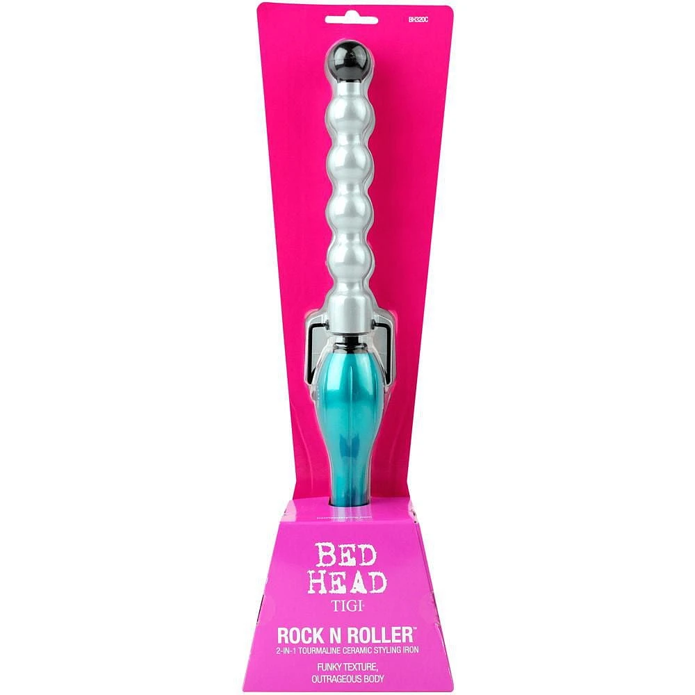 Bed Head Rock N Roller Fer Coiffant 2-en-1 Barrel rond pour vagues ébouriffées