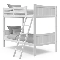 Aspen Twin Bunk Bed, White