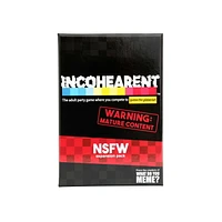 Incohearent NSFW Expansion Pack Party Game