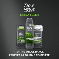 Dove Men Care with Vitamin E and 1/4 Moisturizers Non-Irritant 72H Antiperspirant, 2 x 76 g Antiperspirant