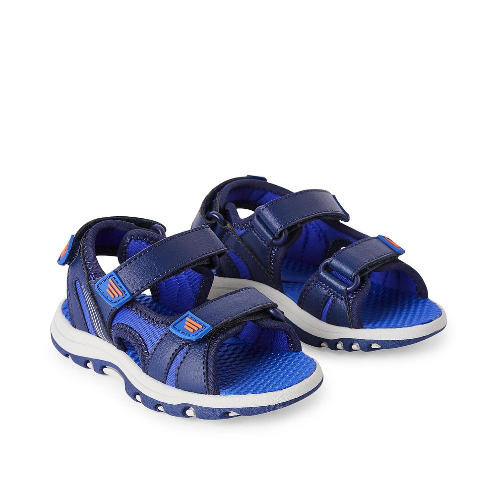 Sandales de sport George pour petits garçons Pointures pieds larges 5-10