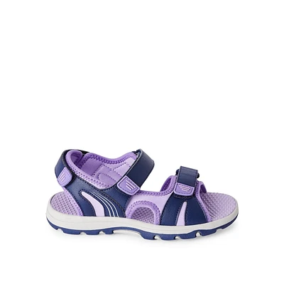 Sandales de sport George pour filles Pointures pieds larges 11-4