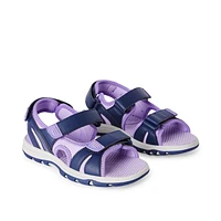 Sandales de sport George pour filles Pointures pieds larges 11-4