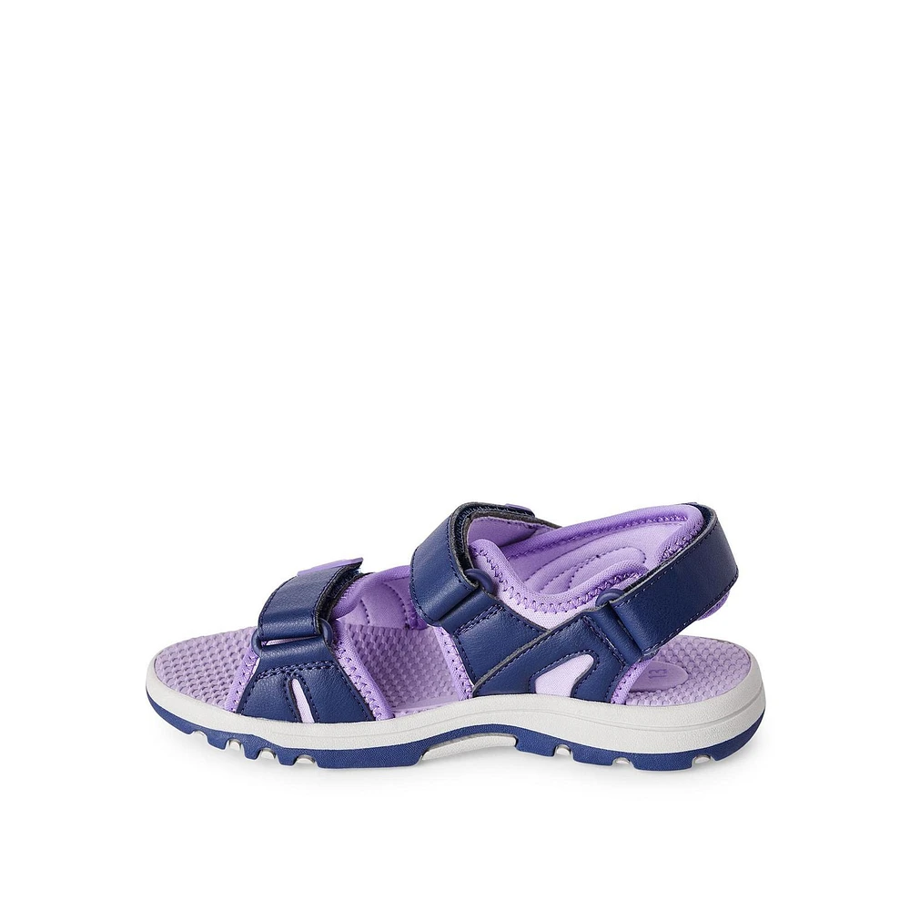 Sandales de sport George pour filles Pointures pieds larges 11-4