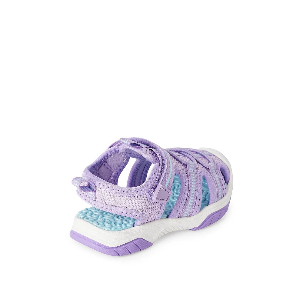 Sandales de sport George pour petites filles Pointures pieds larges 7-12