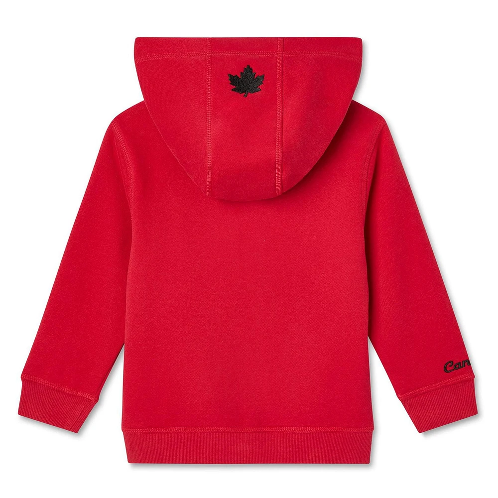 Canadiana Toddlers' Gender Inclusive Full-Zip Hoodie, Sizes 2T-5T