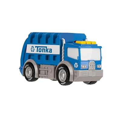 Tonka Mighty Force L&S Blue Recycling Truck