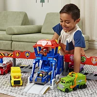 PAW Patrol Big Truck Pups, Truck Stop HQ, 3ft. Wide Transforming Playset, Action Figures, Toy Cars, Lights and Sounds, Kids Toys for Ages 3 and up