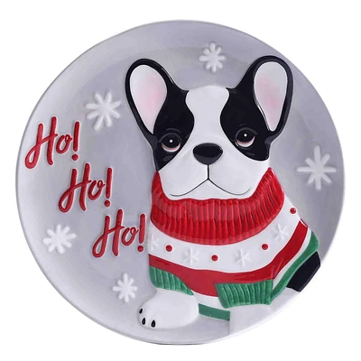 Holiday Time 9" Dog Salad Plate