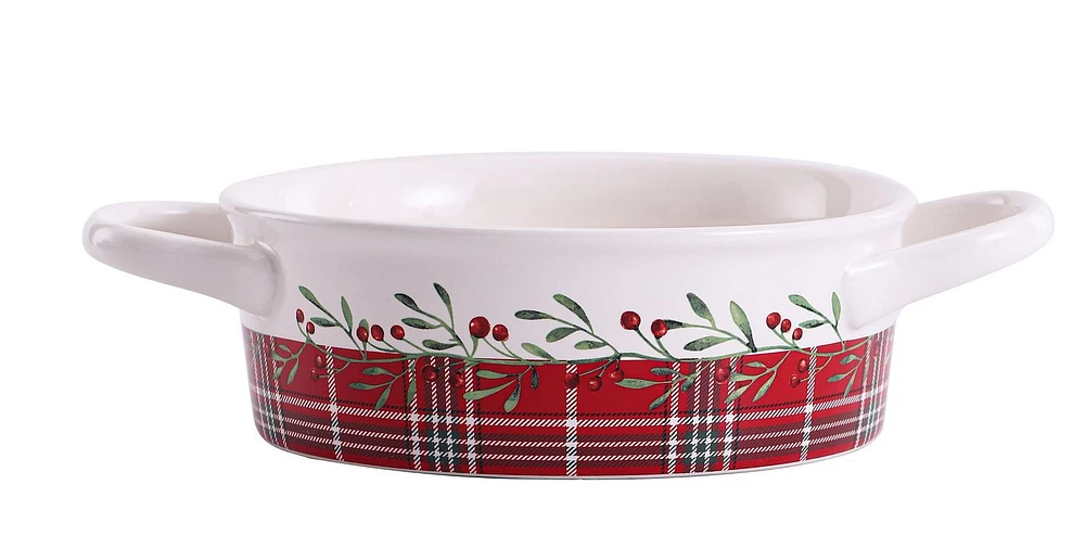 Holiday Time Small Baking Dish