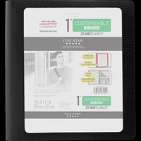 Five Star® 1” Customizable Binder, Binder