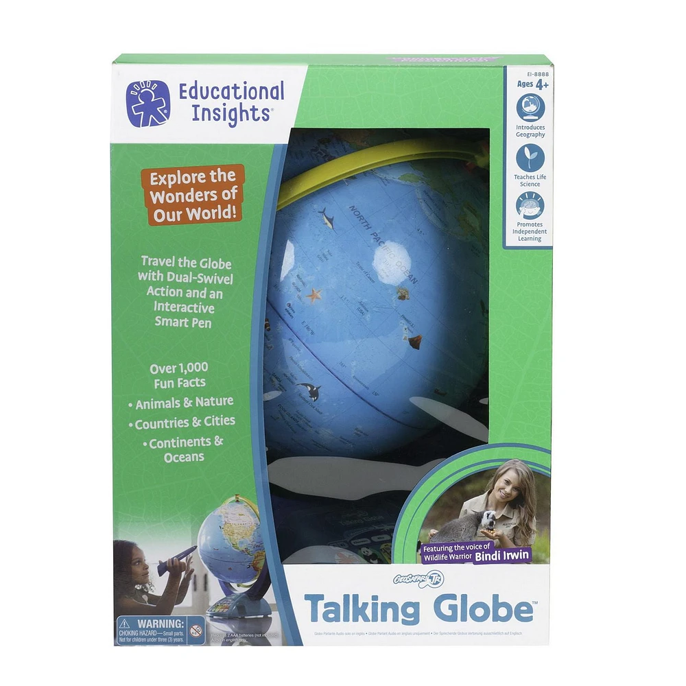 Educational Insights GeoSafari Jr. Talking Globe