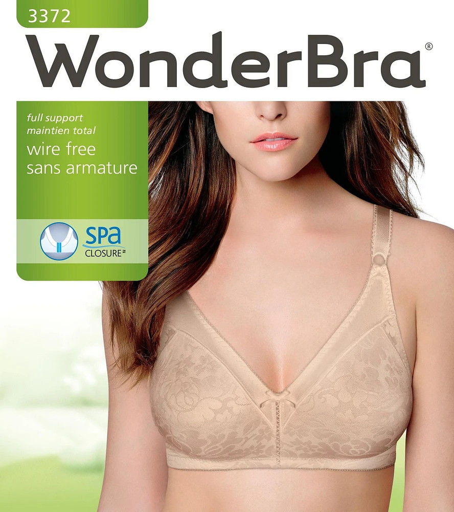 WonderBra Double Support Wirefree Bra, 34B- 40DD