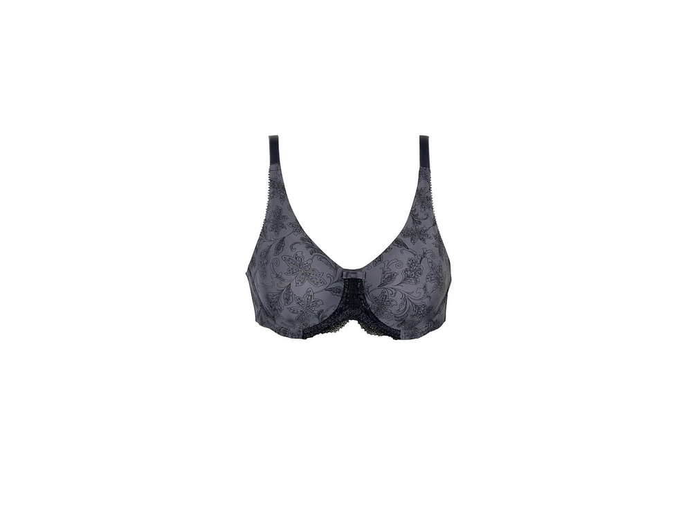 Soutien-gorge imprimé à armature avec bonnets moulés double épaisseur de WonderBra Tailles 36C 40DD