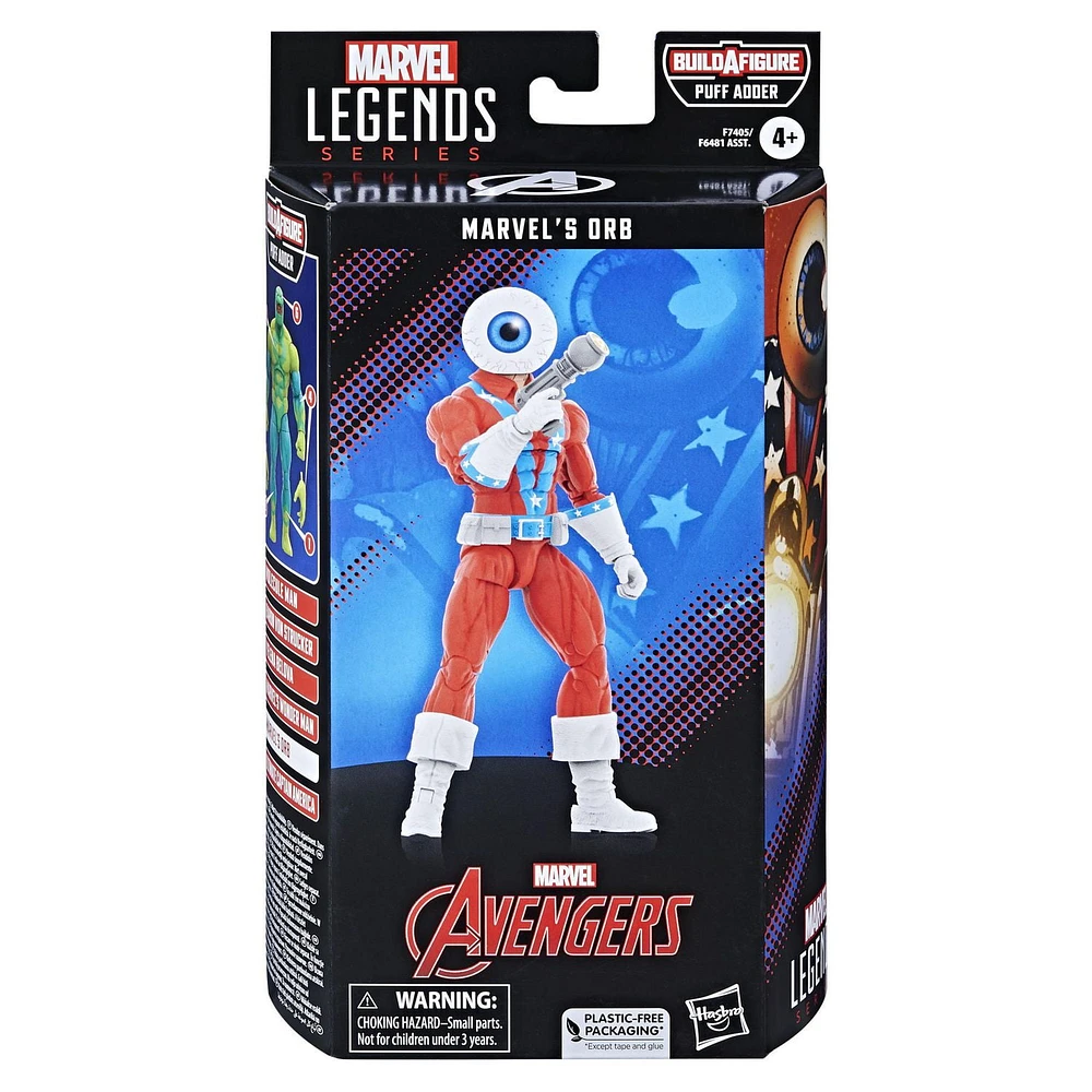 Hasbro Marvel Legends Series: Marvel’s Orb, Marvel Classic Comic Collectible 6 Inch Action Figure