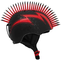 RASKULLZ RED BOLT CHILD SNOW HELMET