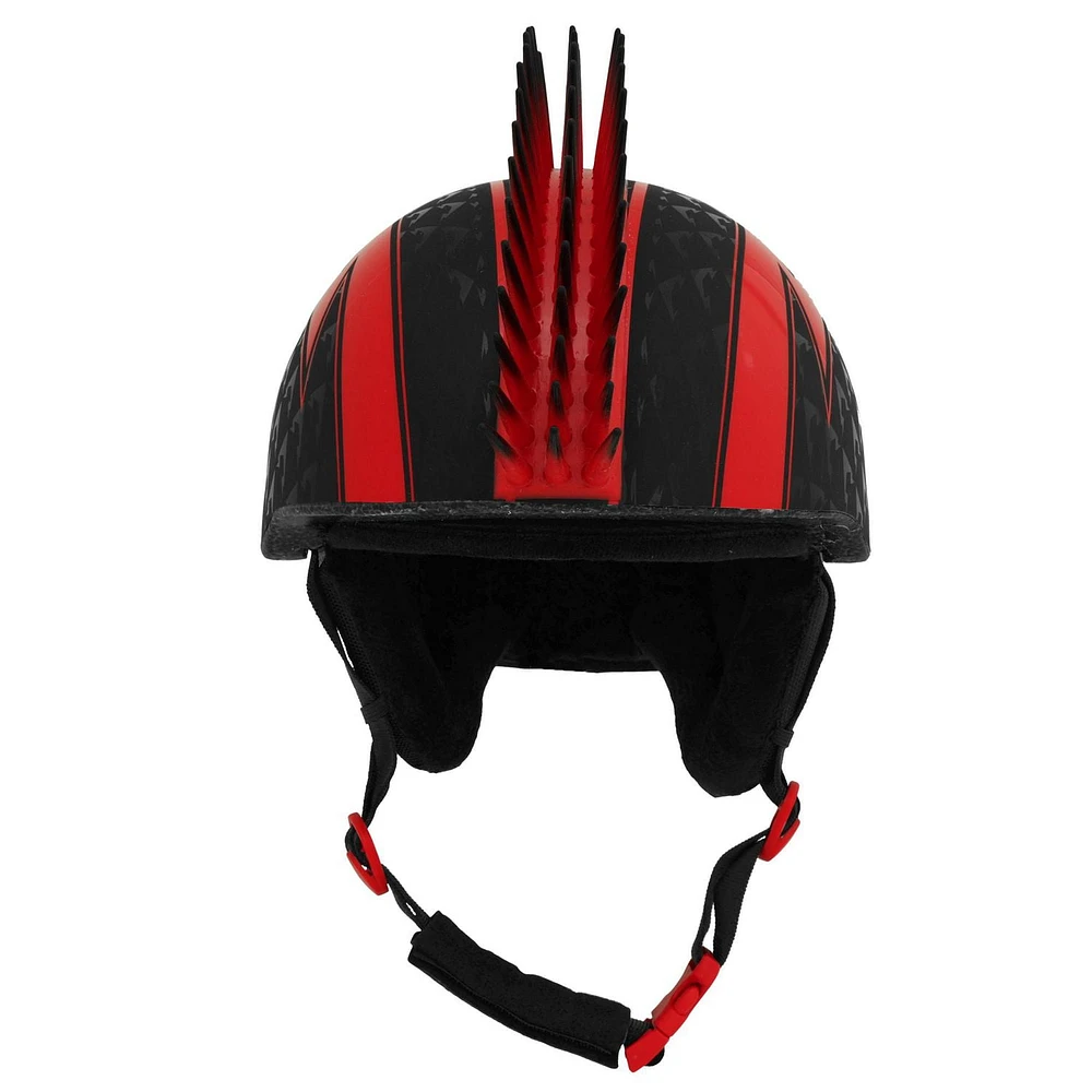 RASKULLZ RED BOLT CHILD SNOW HELMET