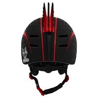 RASKULLZ RED BOLT CHILD SNOW HELMET