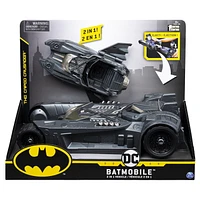 BATMAN, Batmobile and Batboat 2-in-1 Transforming Vehicle, For Use with BATMAN 4-Inch Action Figures