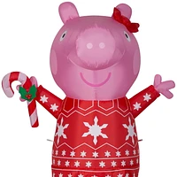 Airblown Peppa Pig in Christmas Sweater MD Hasbro