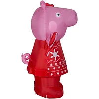 Airblown Peppa Pig in Christmas Sweater MD Hasbro