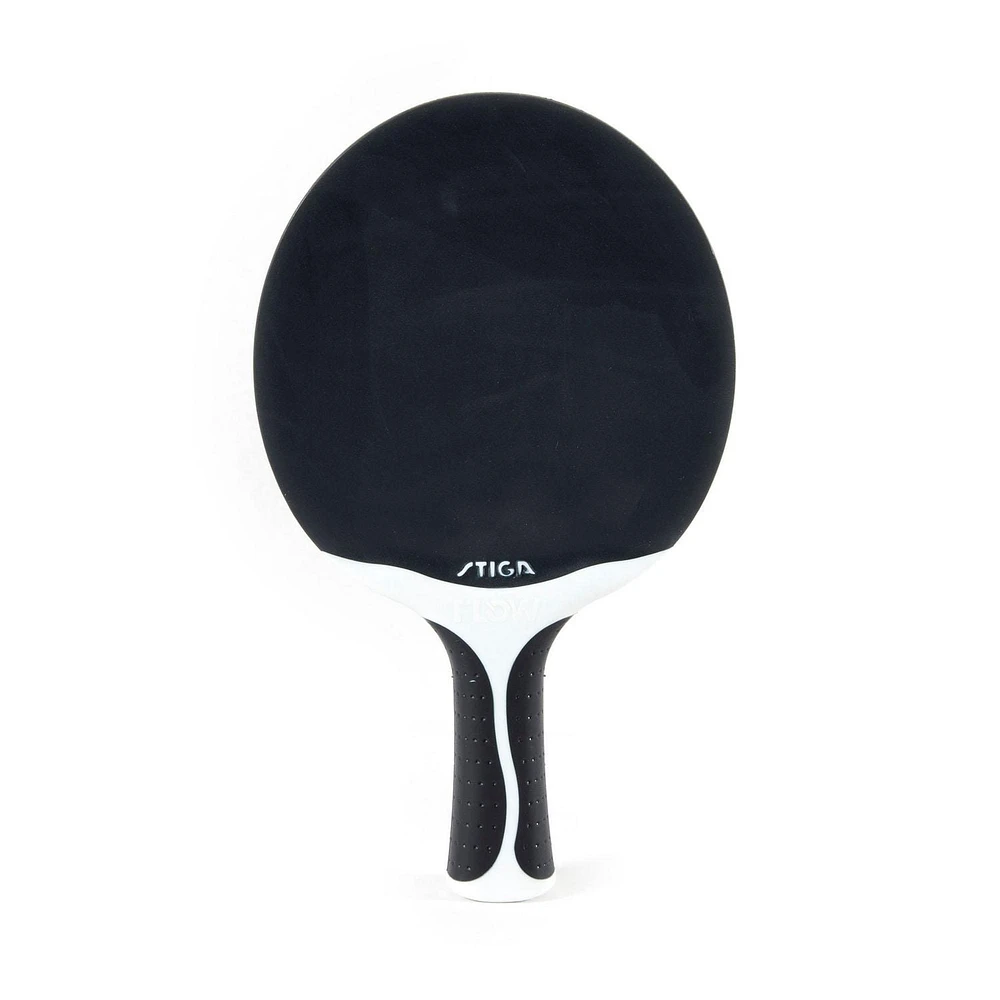 STIGA Flow Table Tennis Outdoor Racket, Black