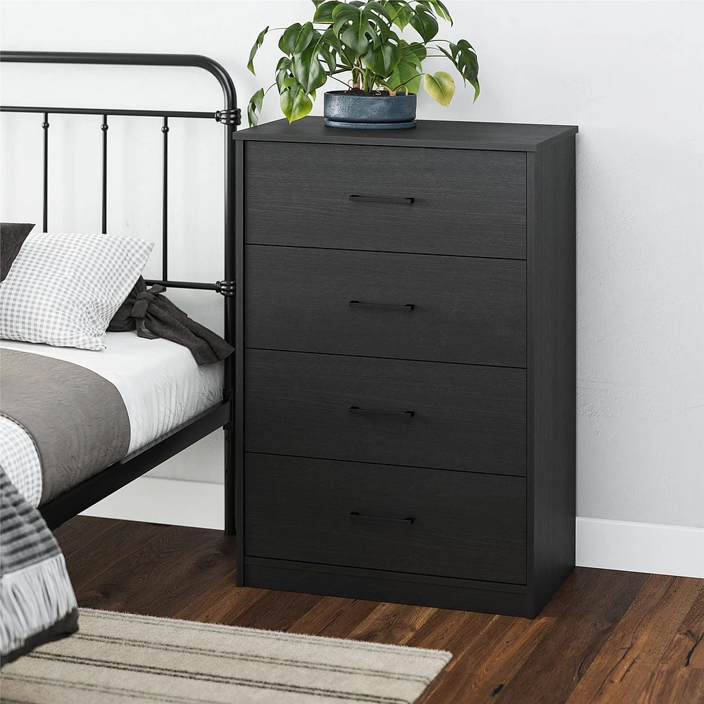 Ameriwood Home BrEZ Build Pearce 4 Drawer Dresser