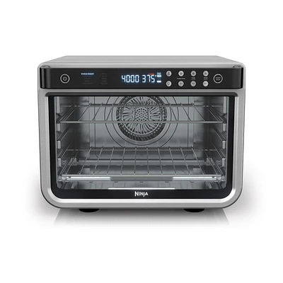 Ninja DT201C, Foodi 10-in-1 XL Pro Air Fry Oven, Large Countertop Convection Oven, Digital Toaster Oven, Stainless, 1800W