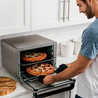 Ninja DT201C, Foodi 10-in-1 XL Pro Air Fry Oven, Large Countertop Convection Oven, Digital Toaster Oven, Stainless, 1800W