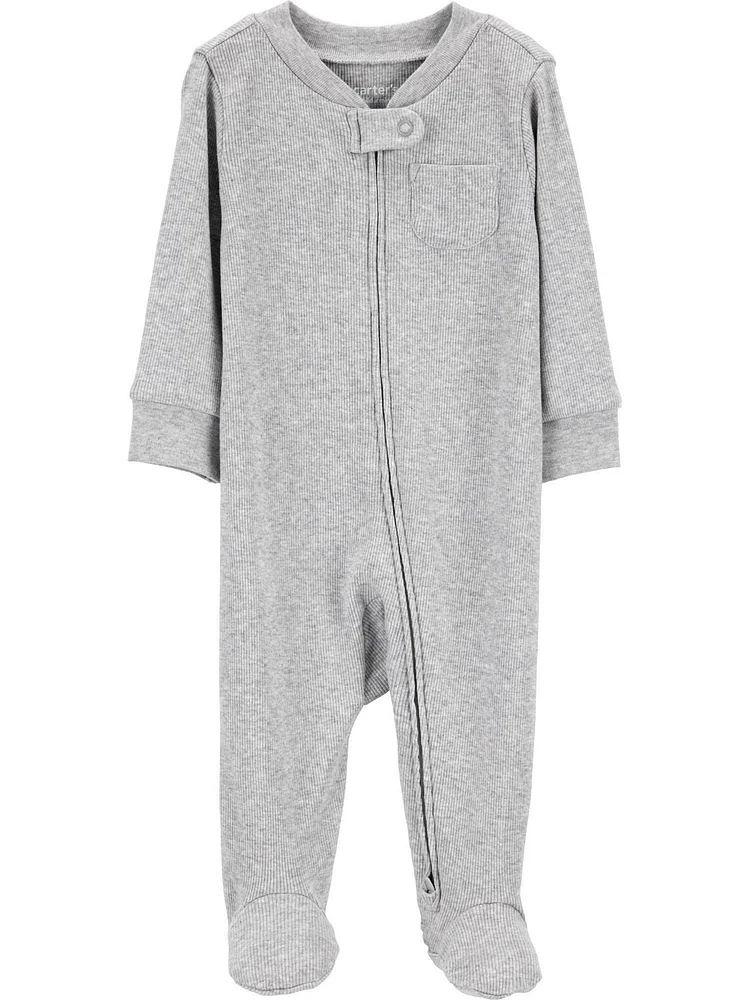 Carter's Child of Mine Baby Boys' Sleep n Play Grey
