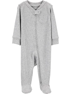 Carter's Child of Mine Baby Boys' Sleep n Play Grey