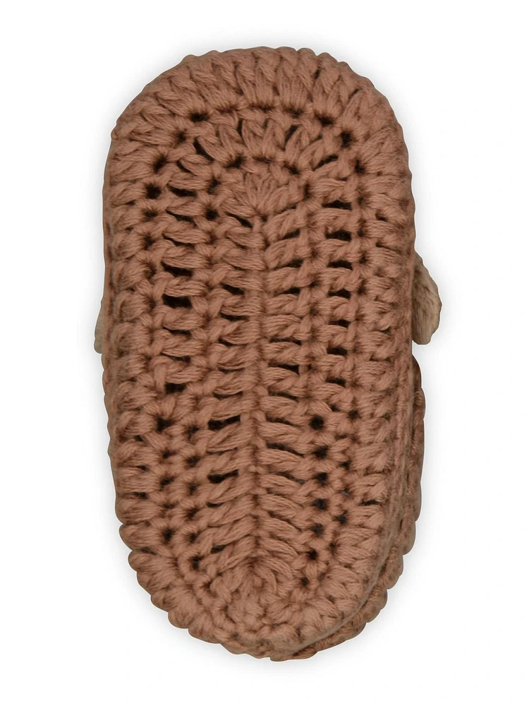 Carter's Child of Mine, Newborn Reindeer Knit Bootie