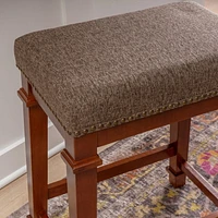 Brady Backless Tweed Counter Stool