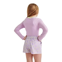Justice Girls' Printed Board Short, Sizes XS-XL