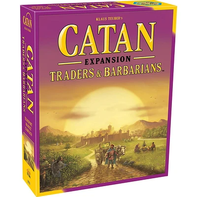 Catan Studios - Catan Expansion: Traders & Barbarians - English Version - Resource Management and Strategy Boardgame - Fun Strategy Game for Kids and Adults - Ages 10+ - 60-120 Minutes of Play Time - 2-4 Players - Catan Base Game Required