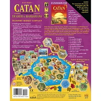 Catan Studios - Catan Expansion: Traders & Barbarians - English Version - Resource Management and Strategy Boardgame - Fun Strategy Game for Kids and Adults - Ages 10+ - 60-120 Minutes of Play Time - 2-4 Players - Catan Base Game Required