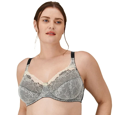 Soutien-gorge à armature fait de dentelle Chantilly WonderBra Sizes B36 DD40