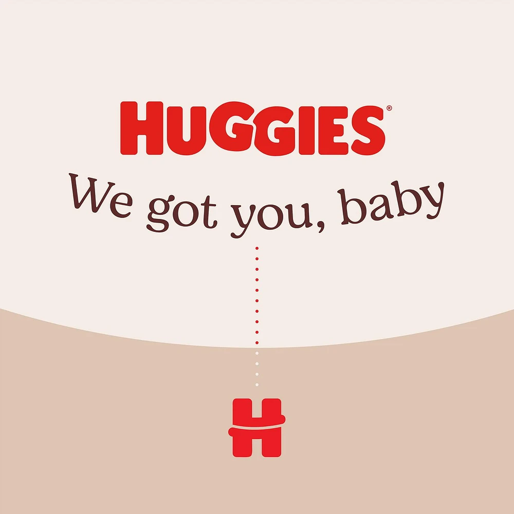 Couches pour bébés Huggies Skin Essentials, Tailles : N-6, 76-36 Unités Tailles : N-6 | 76-36 Unités