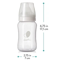 EVENFLO FEEDING Balance + Wide Neck Baby Bottle (9oz, 3pk), Developed with Pediatric Feeding Specialists