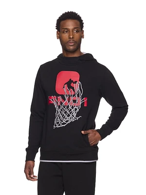 AND1 Men's Bank Shot Graphic Hoodie