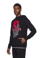 AND1 Men's Bank Shot Graphic Hoodie