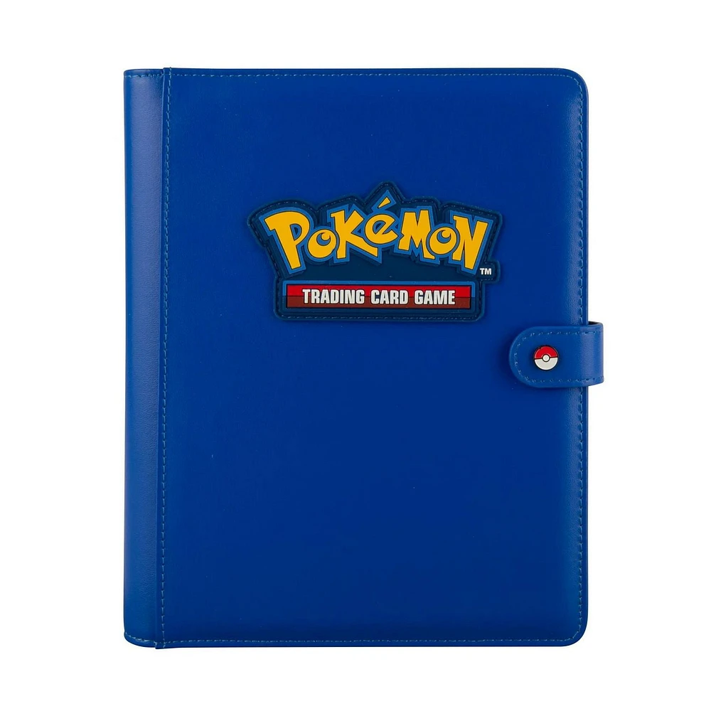 Ultra Pro Premium Blue 4-Pocket Snap Binder