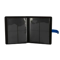 Ultra Pro Premium Blue 4-Pocket Snap Binder