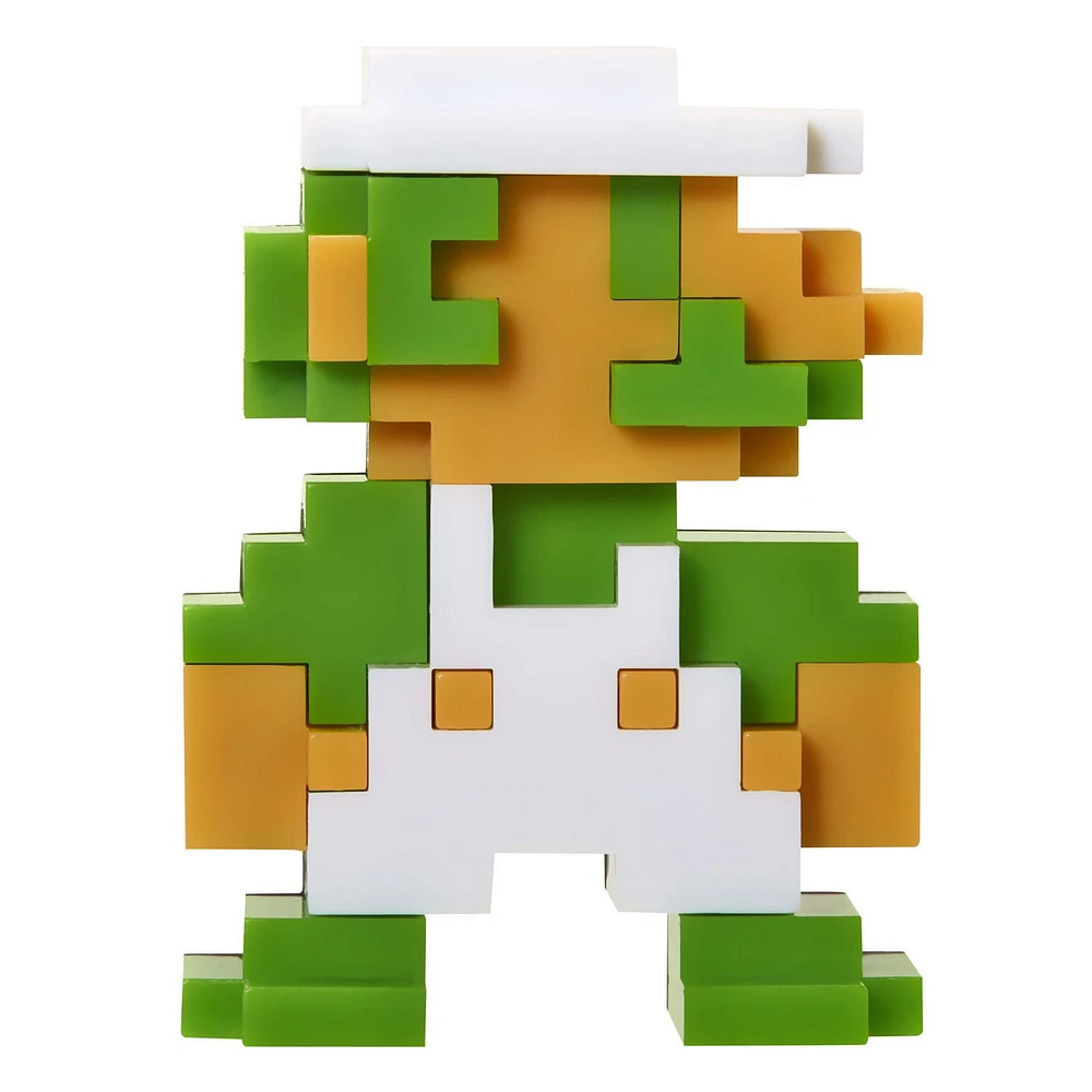 Nintendo 2.5" Limited Articulation Figure – 8 Bit Luigi