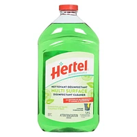 HERTEL Multi-surface cleaning disinfectant to be diluted - CUCUMBER & BASIL, Multi-surface Cleaner 1.4L