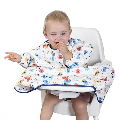 Bavoir pour bébé George Baby, résistant à l'eau, lavable, résistant aux taches et aux odeurs, bavoir surdimensionné