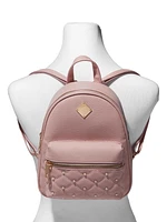 CLAIRES SMALL WHTIE LOVE WING BACKPACK