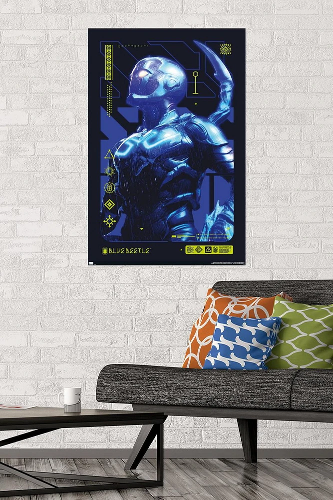 DC Comics Movie Blue Beetle - Biotech Wall Poster, 22.375" x 34"