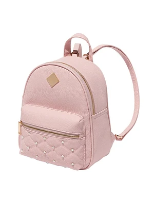 CLAIRES SMALL WHTIE LOVE WING BACKPACK