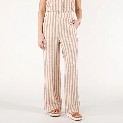 DV Pantalon taille haute à jambe large